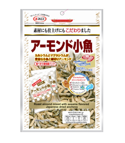 Almond Kozakana Fish 42g.