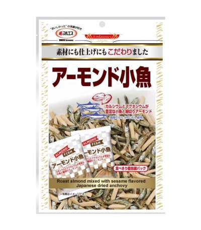 MARUESU Almond Kozakana Fish 42 g.