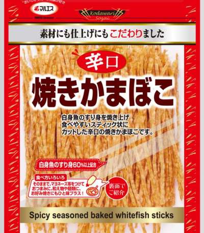 MARUESU Spicy Fish Sticks 105 g.